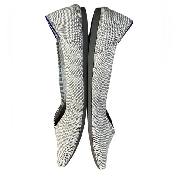 Rothy’s women’s the point light gray ballet flat shoes - Picture 4 of 9